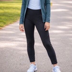 Ivivva Black Athletic Leggings Size 12 Girls Lululemon Youth Activewear Stretch